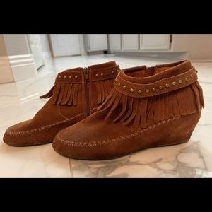 ALDO Leather Ankle Boots